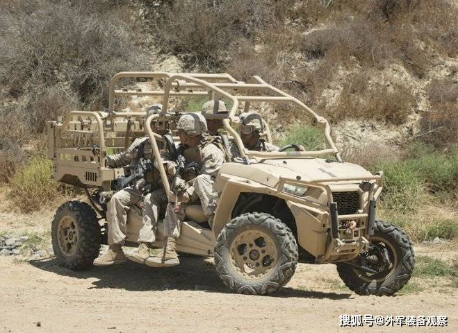 "北极星"防务公司开发的"北极星"mrzr d4全地形车辆