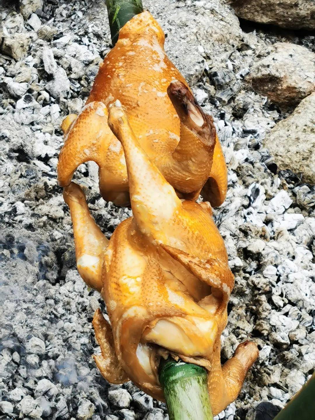 当一回"山民"diy竹子烤鸡,竹筒饭野炊,烤地瓜到无名的瀑布小景旁搬个