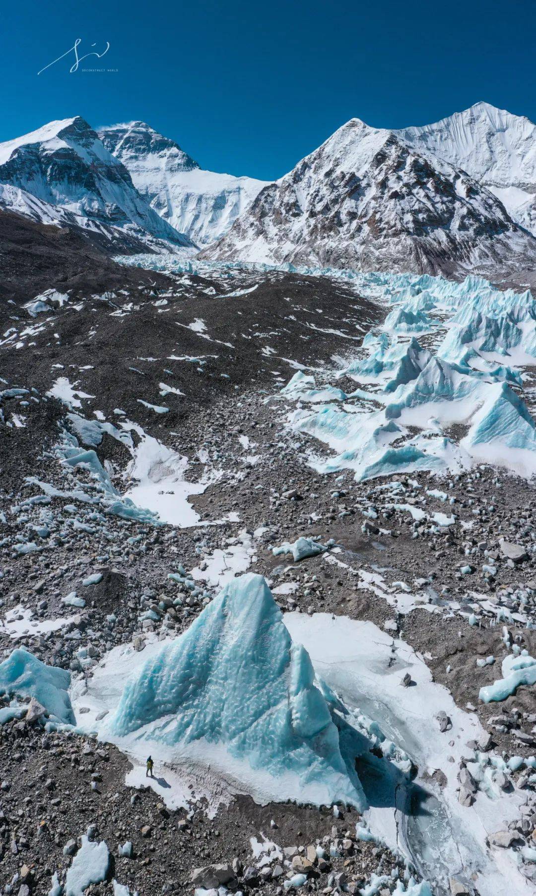 冰川地貌角峰图片