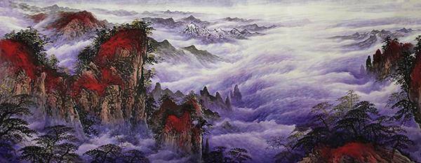 画家李会强 大气磅礴 清润秀雅