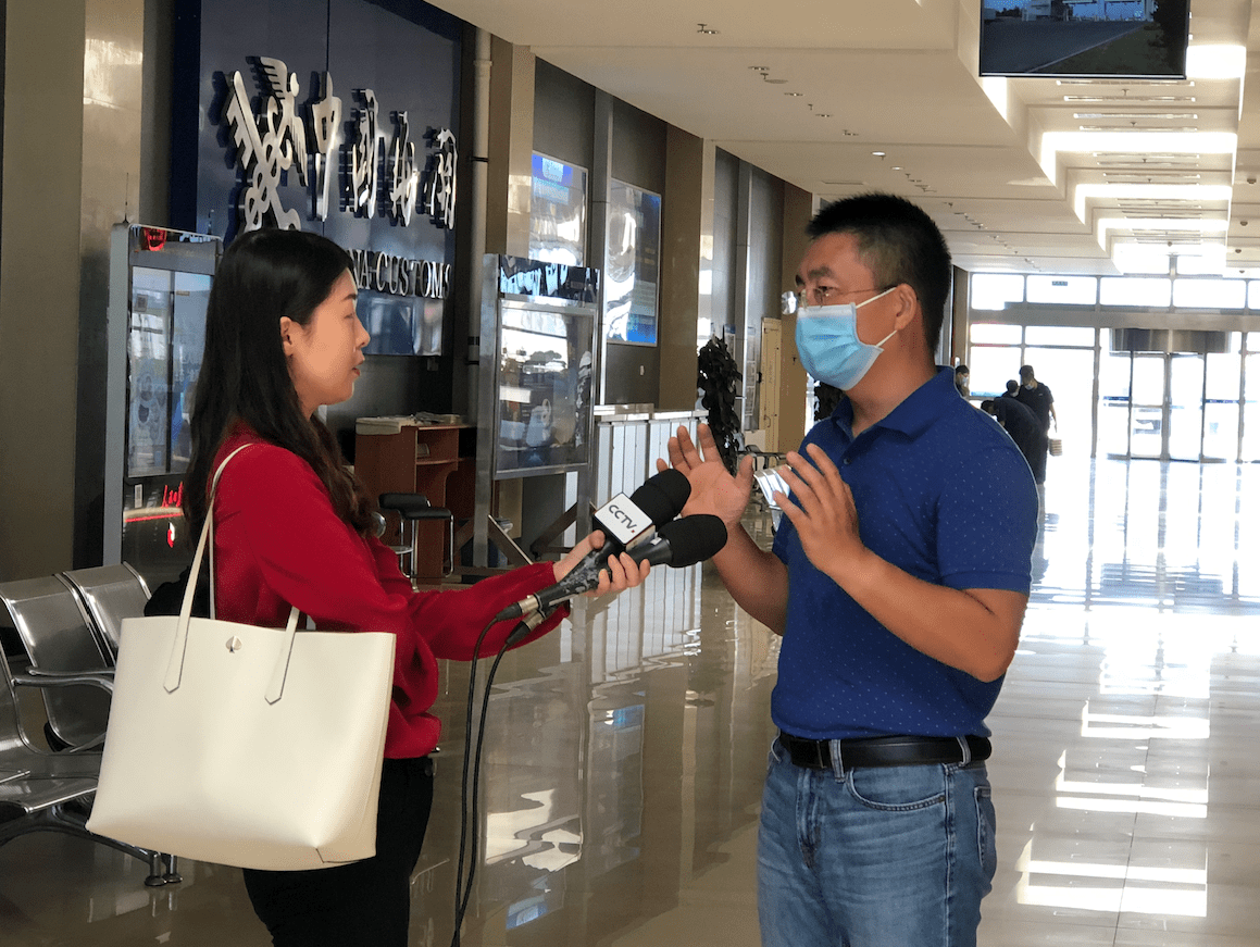 小笨鸟副总裁李晓通接受北京电视台采访
