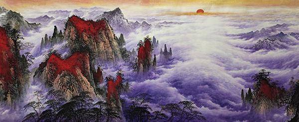 画家李会强 大气磅礴 清润秀雅