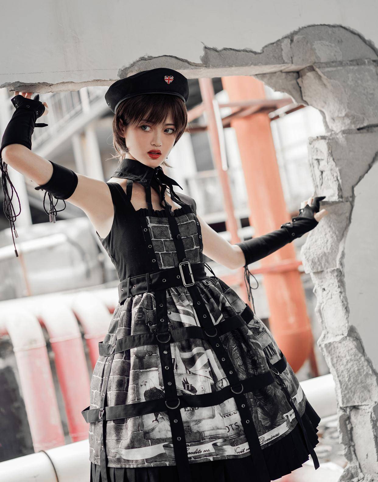 原创最近火了一种洛丽塔叫鸟笼裙显瘦又百搭个性十足