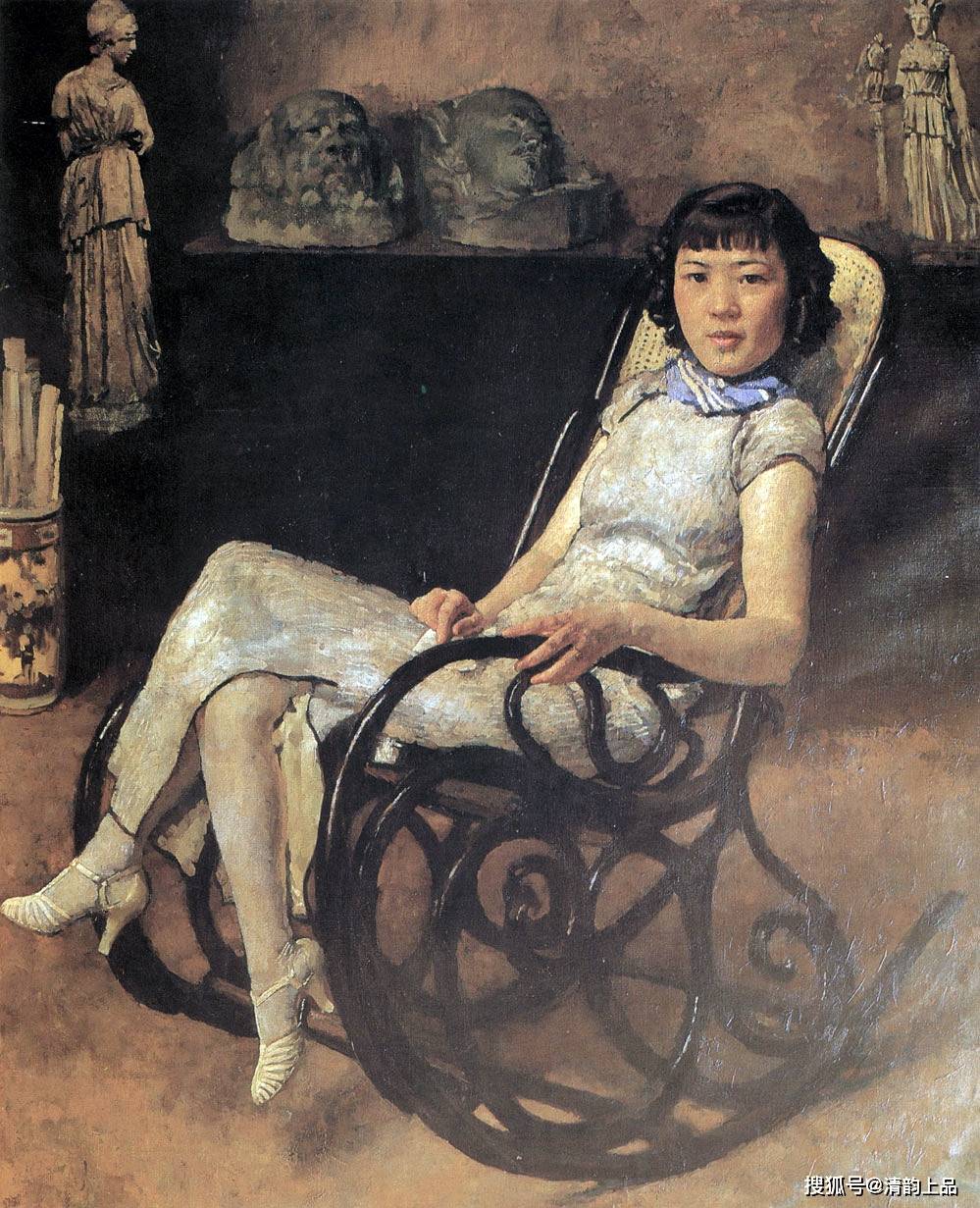 作品欣赏他的代表作油画《田横五百士》,《徯我后》,中国画《九方皋》