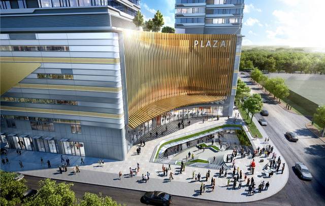 看鑫苑广场如何借助新颖设计打造城市悠享生活中心设计