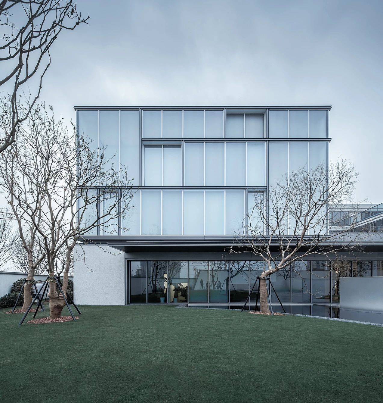 大美至简,传统与现代的交互演绎 | 杭州融创城示范区