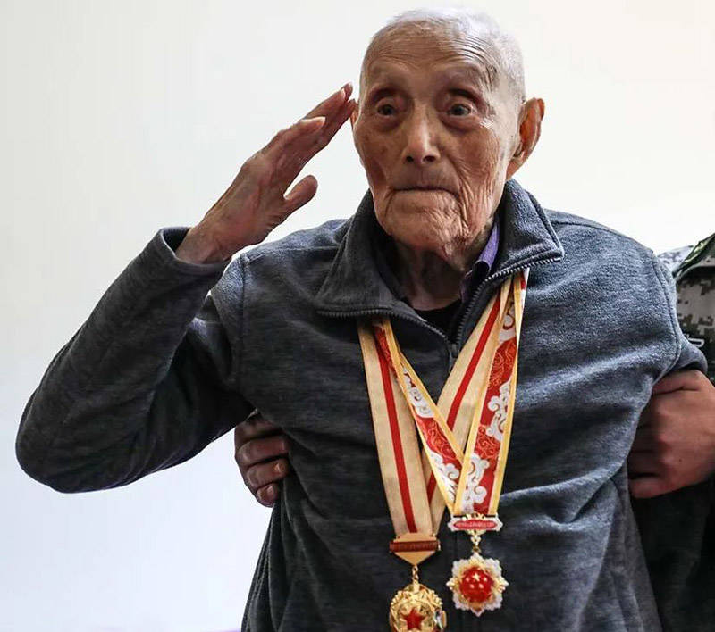 原创今天健在的开国将帅中,他的年龄最大,已经108岁高龄了