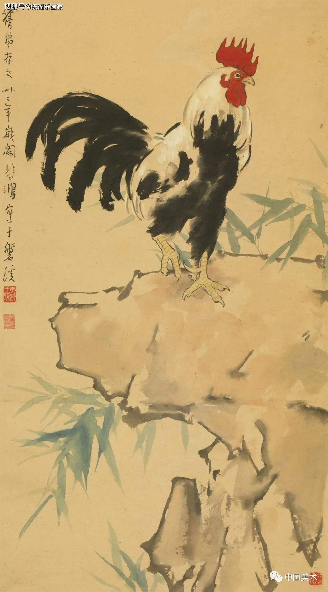 徐悲鸿画禽鸟(高清80幅)