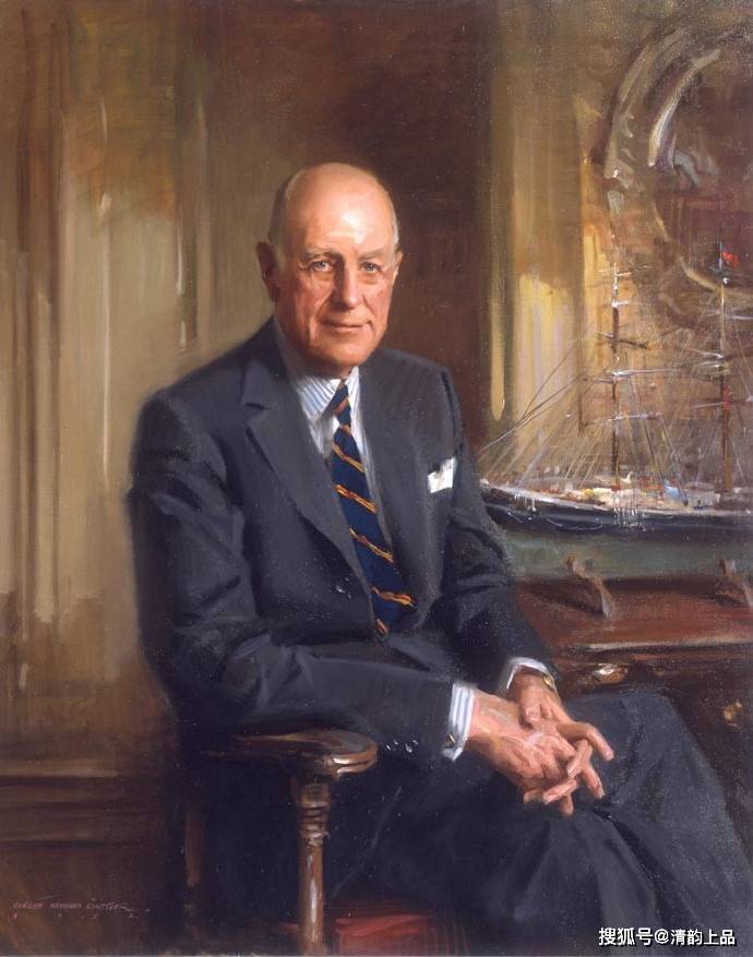 美国画家埃弗雷特雷蒙油画肖像作品欣赏