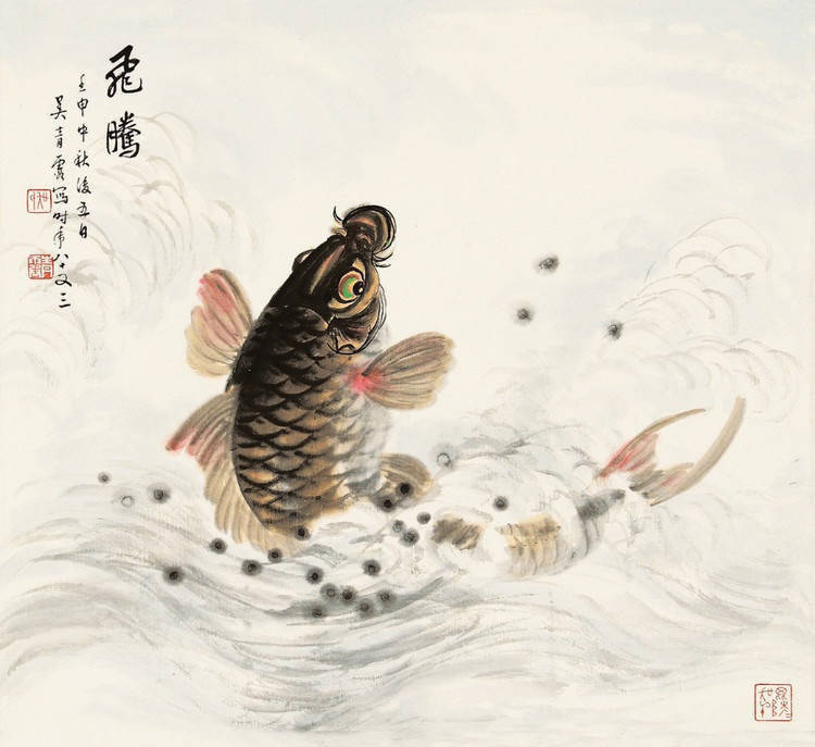 鲤鱼跃龙门