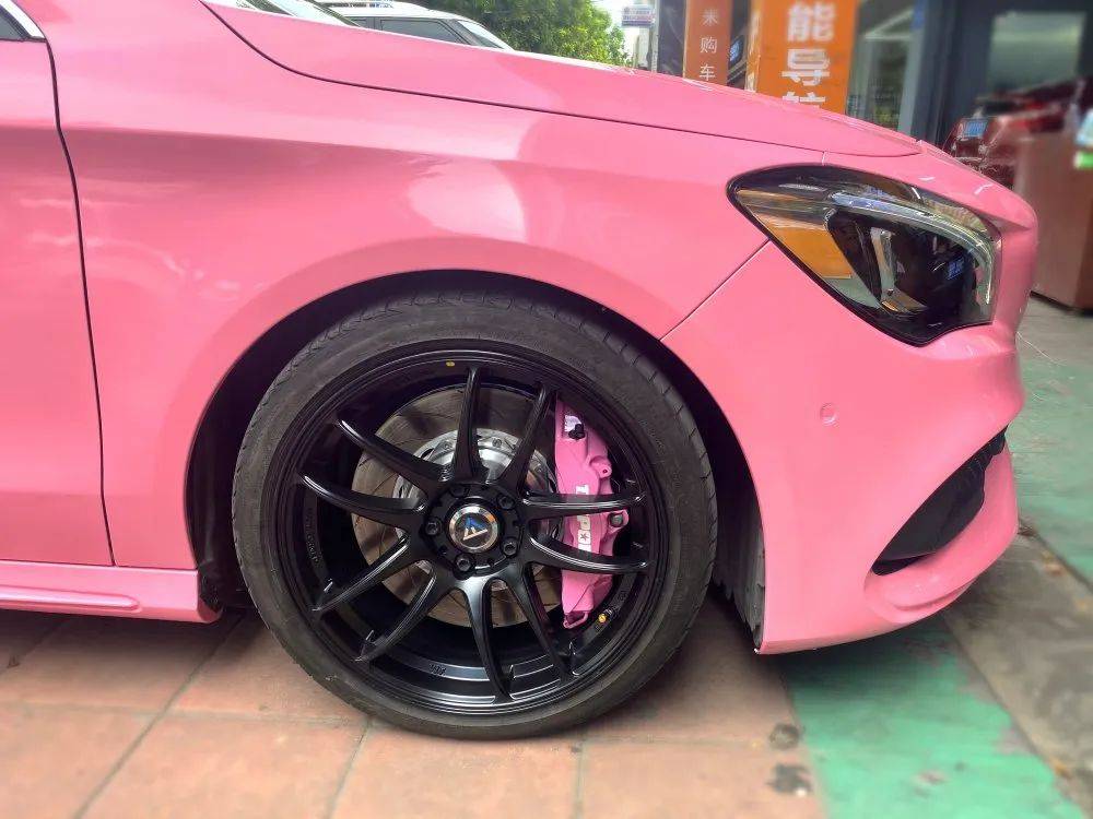 改装案例 | 奔驰cla制动升级tt8657套装