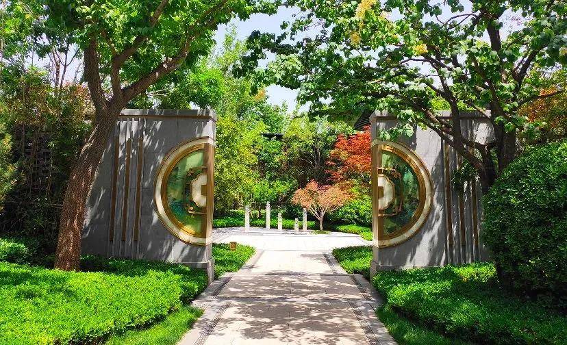 泰禾东府大院景观示范区实景图