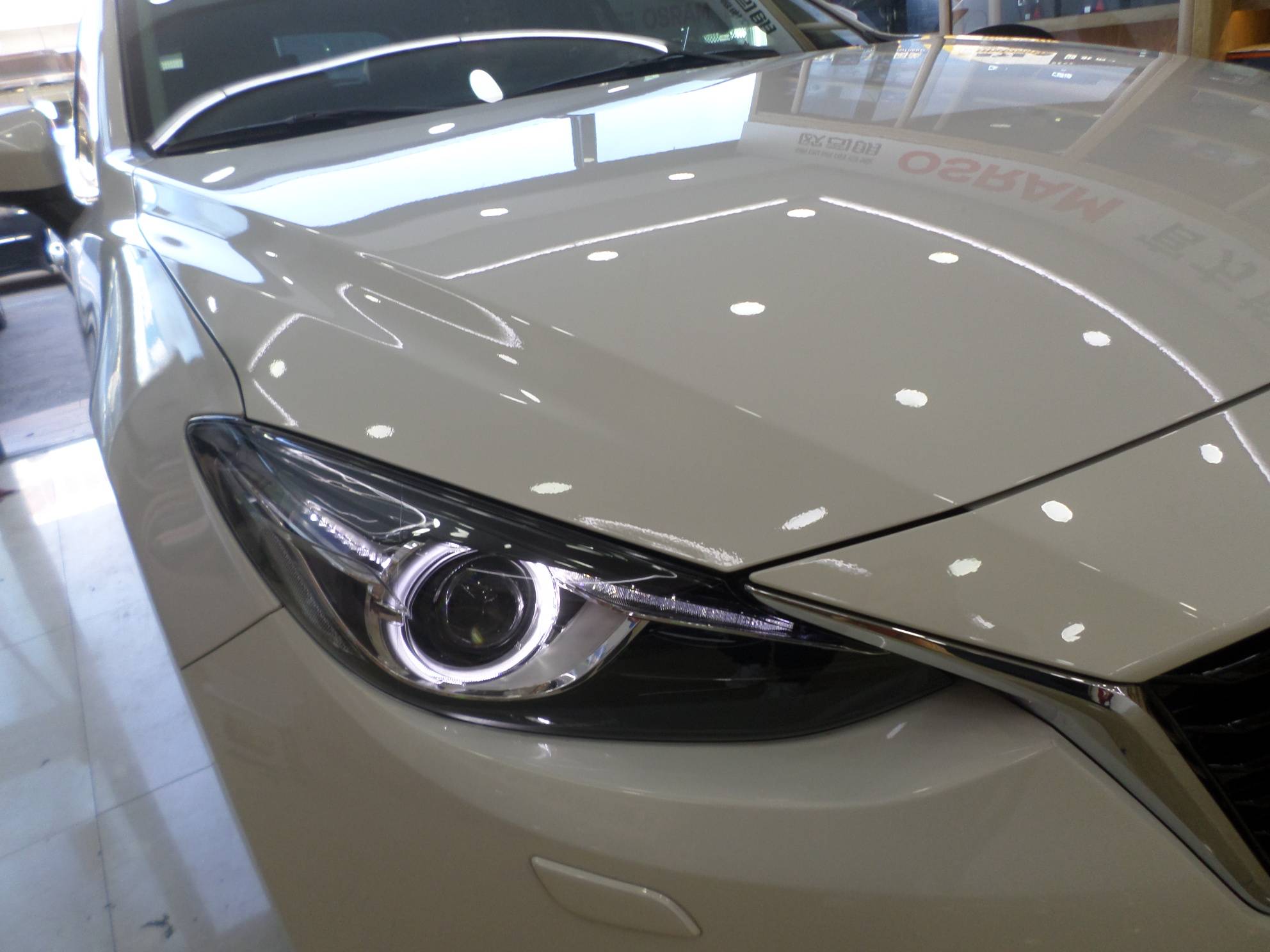 昂克赛拉车灯改装改透镜这样的才叫车灯