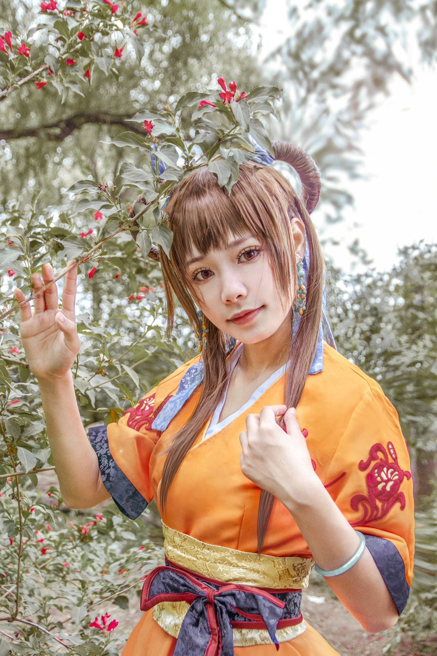 每日图鉴大赏,《秦时明月》高月cos,天真无邪的小公主!