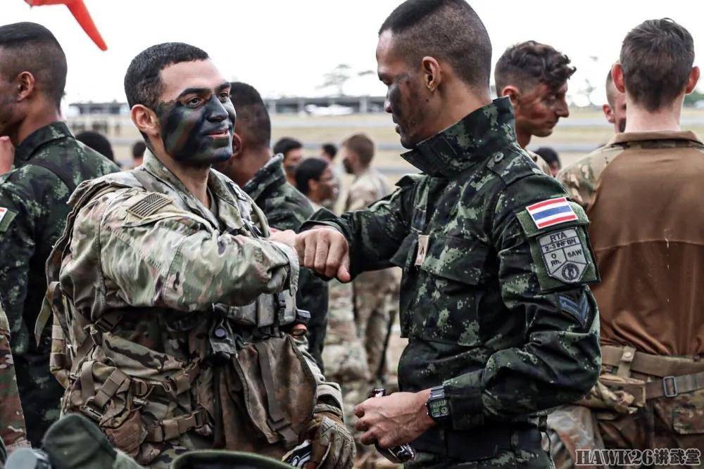 【图集】四色丛林迷彩再度现身 美泰军演复古一幕 仿佛重返冷战岁月