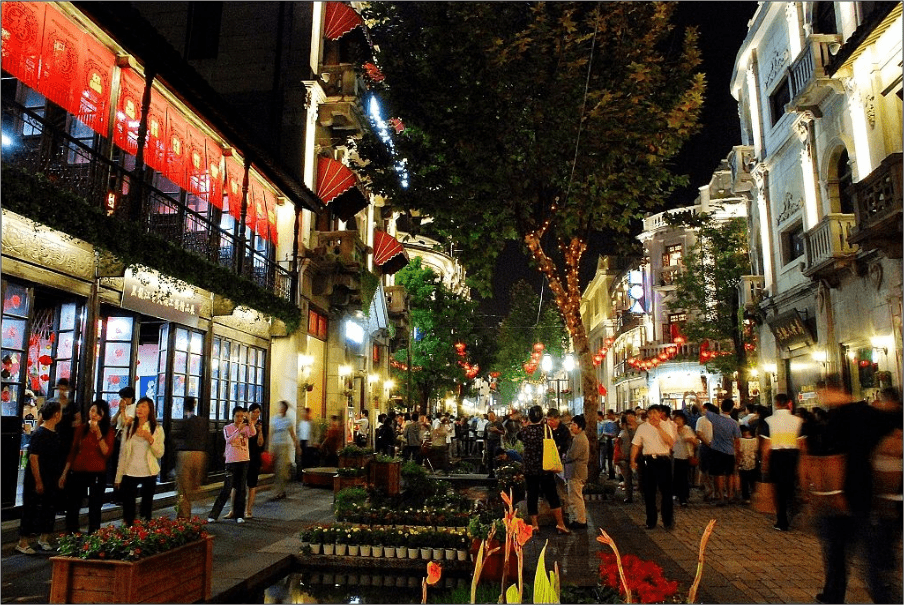 杭州特色步行街图片