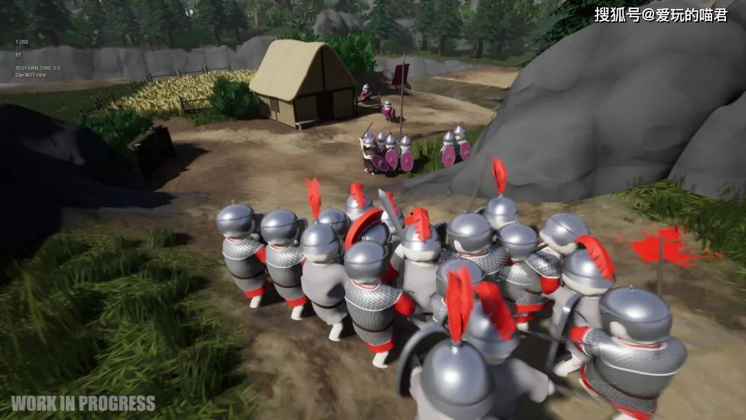 例如体量内容较小,关卡数量并不多,单一的占地升级招兵机制在长期体验