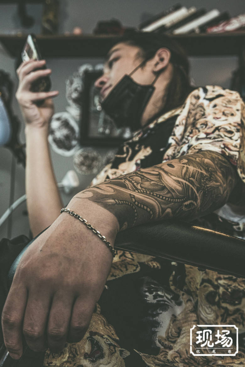 年入30万的常州90后纹身师:我的针头可不是谁都能扎的!_大川