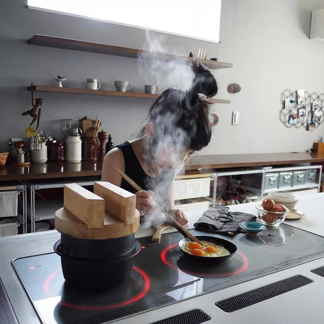 带孩子下厨房才是培养他们的第一步!