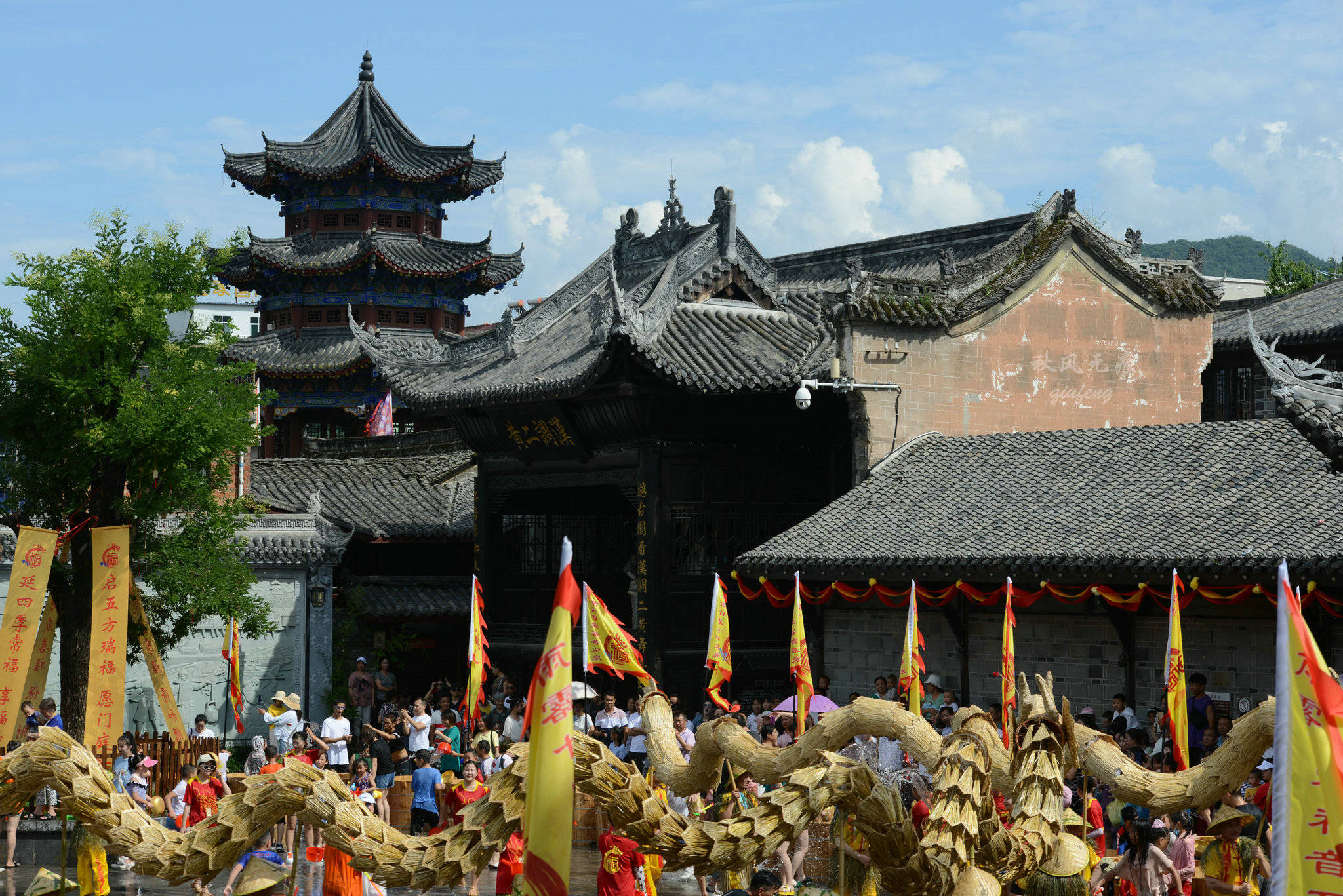 原创汉水,红石包,老街,早市,走过地气浓郁的水乡石泉