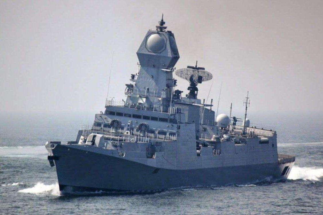 印度加尔各答驱逐舰