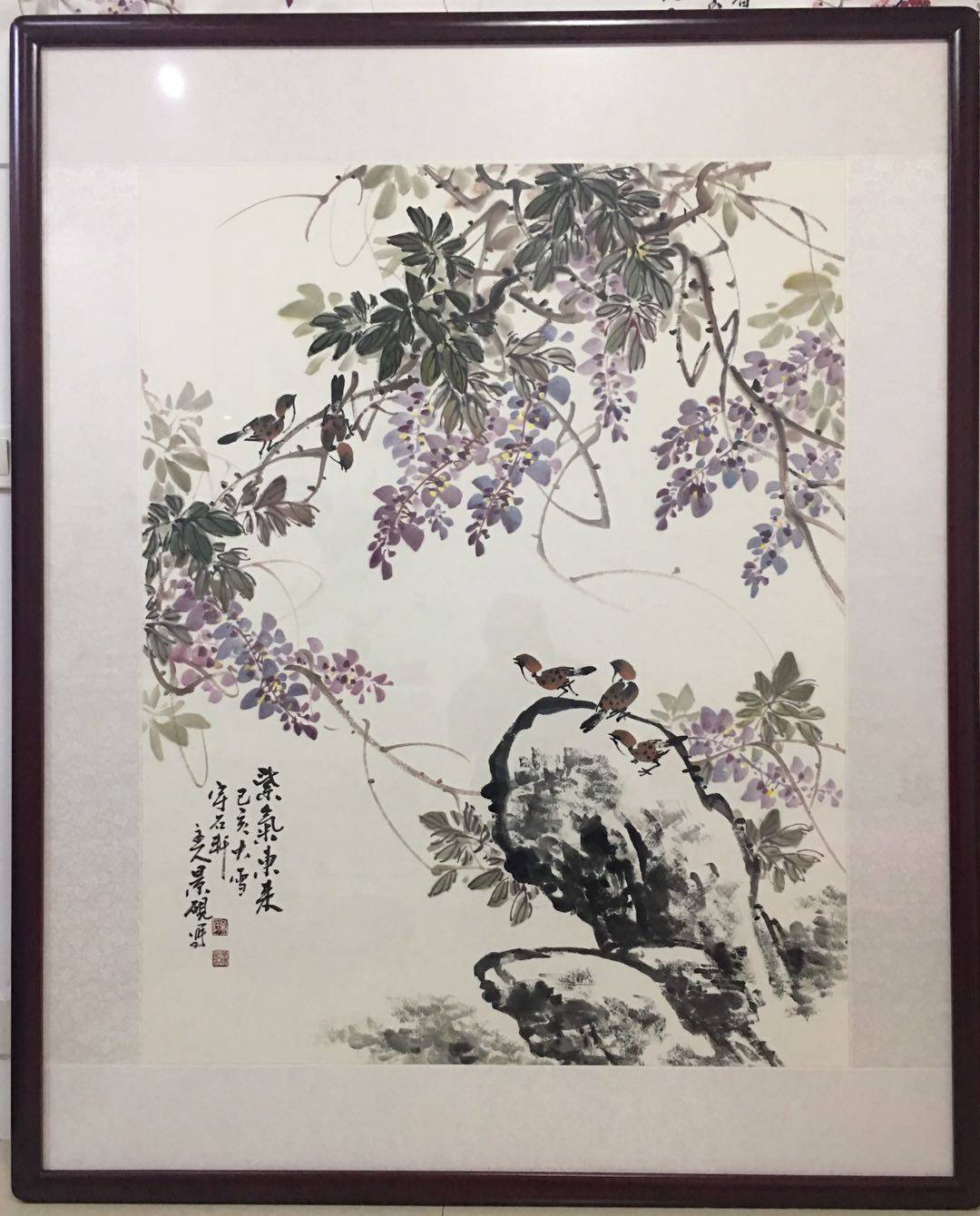 吴景砚花鸟画价格图片