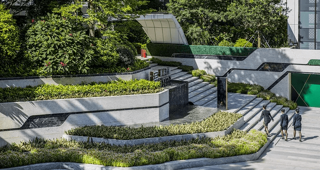 挡土墙这样做太美了!