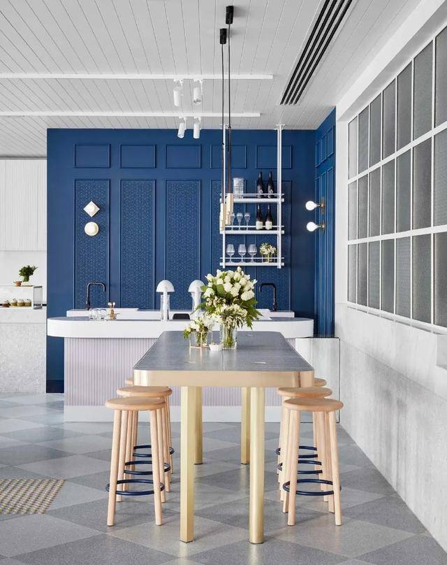 家居装修配色——优雅经典的普鲁士蓝