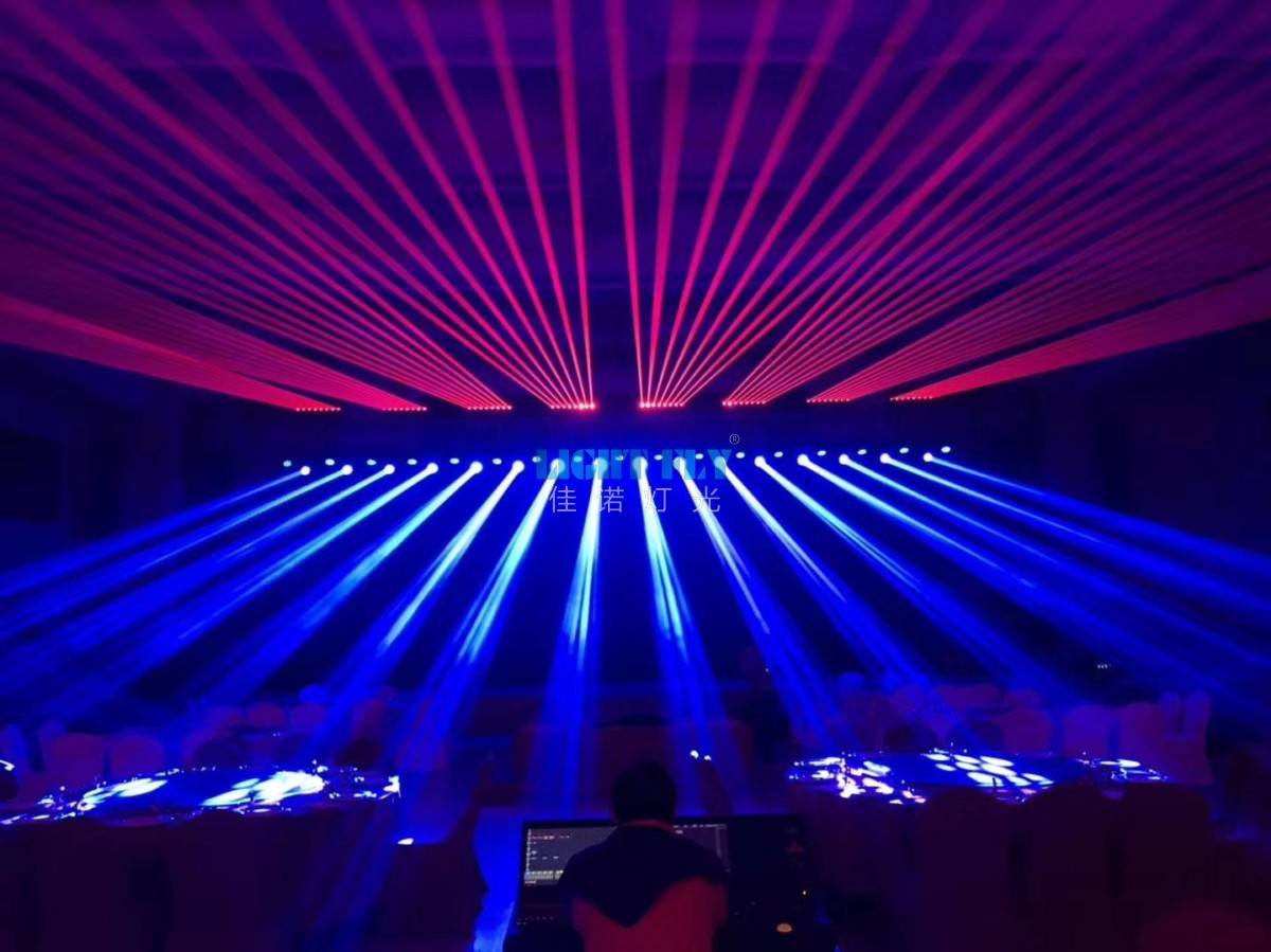 印度尼西jw万豪酒店宴会厅灯光秀