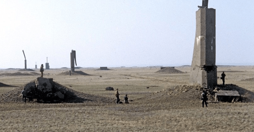 内华达州靶场,是苏联核试验的主要场地,现代俄罗斯有类似的新地岛靶场