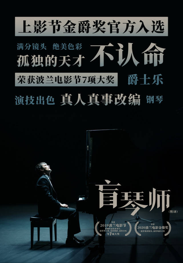 剧情类获奖佳片《盲琴师》上影节展映获赞盲人钢琴家对抗不公命运