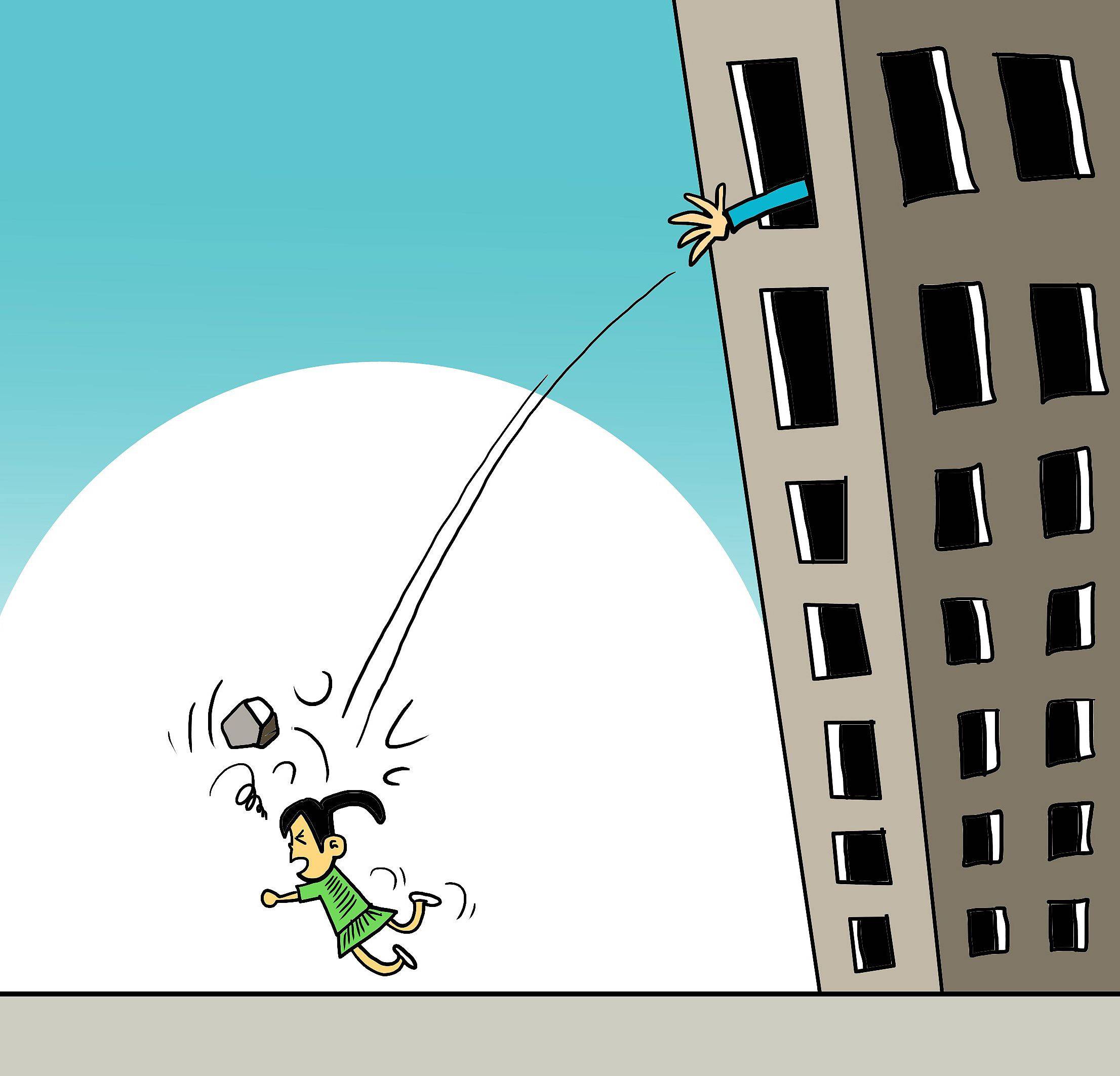 高空抛物入刑宣判:以危险方法危害公共安全罪_建筑物