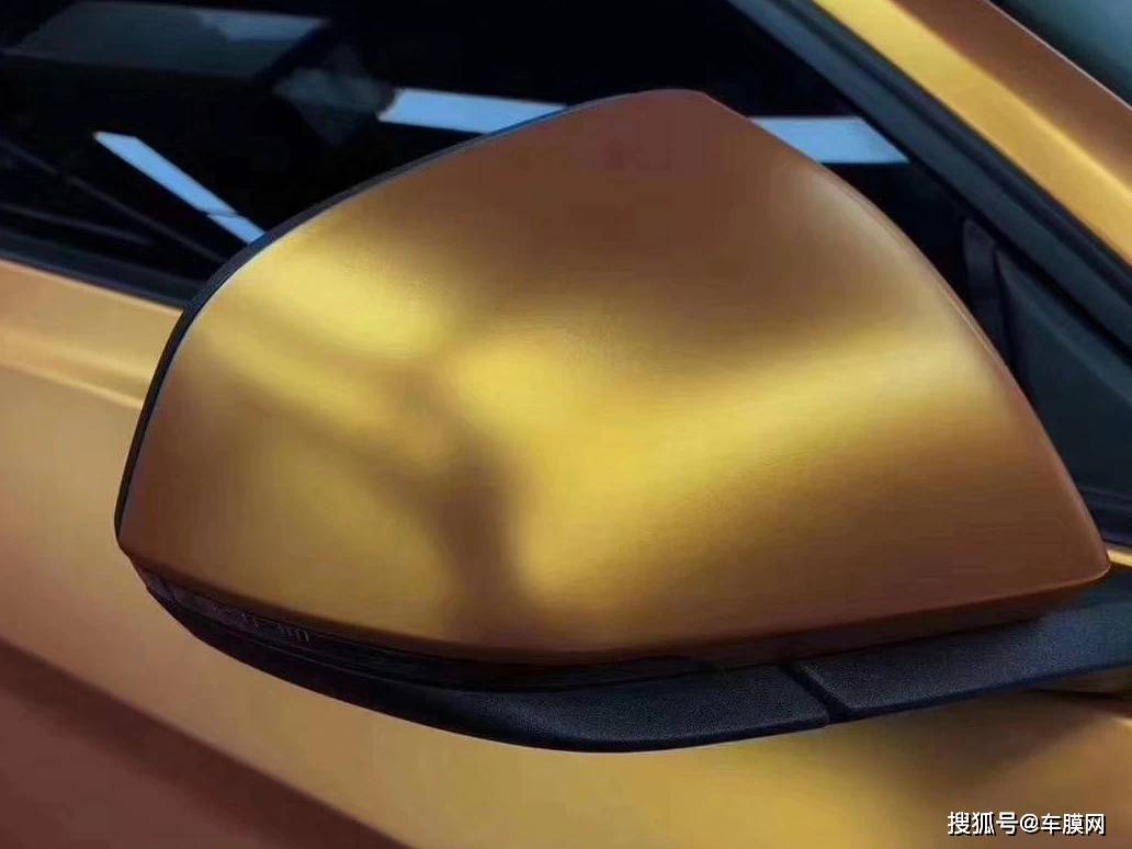 福特野马 贵族尊享·电光金属铜改色膜效果图