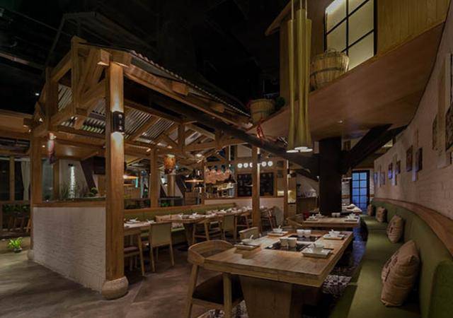 原汁原味的拾味骨汤深圳吃汤餐厅设计看这里