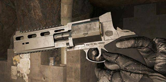 诞生于俄罗斯的大威力特殊转轮手枪 12毫米rsh-12突击转轮手枪_左轮