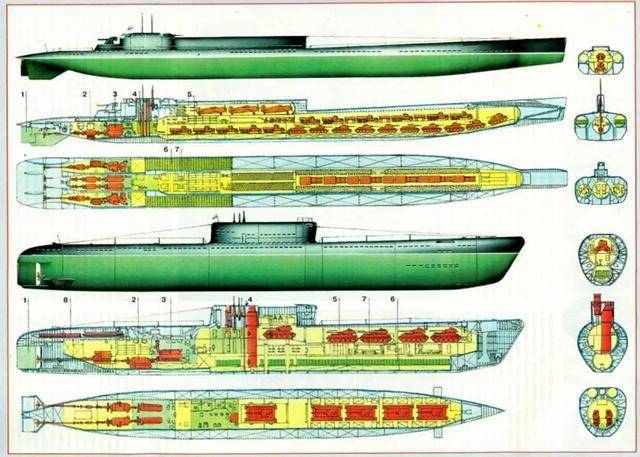 苏联水下航母图片