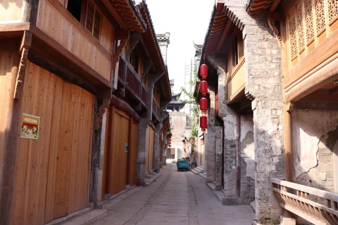 改造中的南正街 图源 芜湖古城