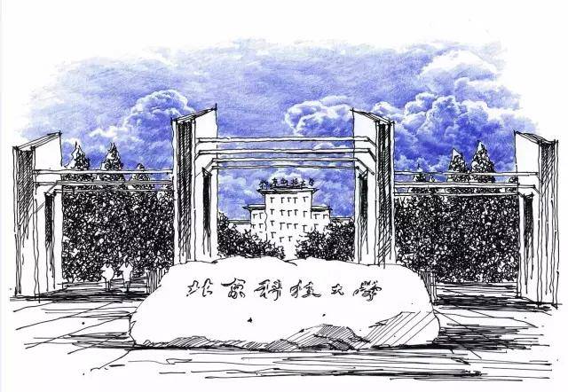 中国大学校门手绘,有你的母校吗?
