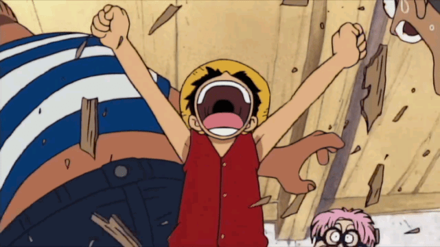 海贼王:还记得第一集的大酒桶吗?路飞是如何钻进去的?