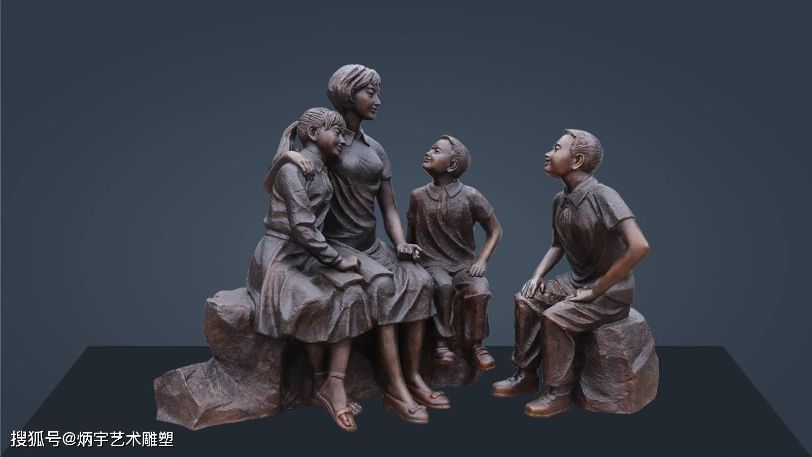 小学生雕塑——领略书中开阔的人生