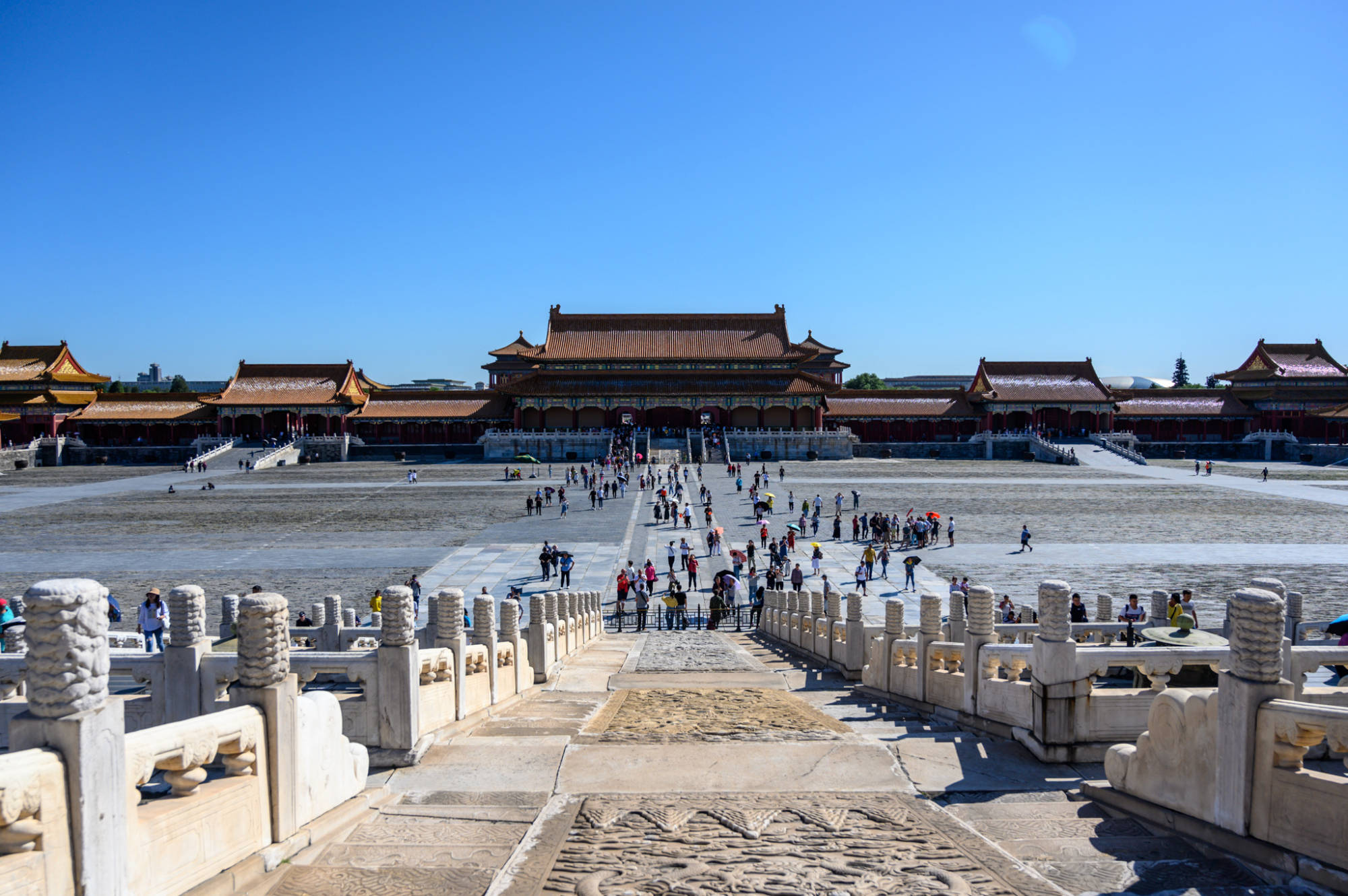 原创实拍北京故宫明清时期的皇家宫殿建筑宏伟处处尽显皇家风范