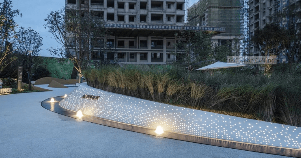 镂空板冲孔板与设计的结合繁星点点现代气息浓厚