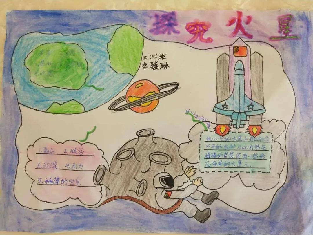 天问一号,揽星九天—外国语牧歌小学叩问苍穹逐梦火星『高段』学习