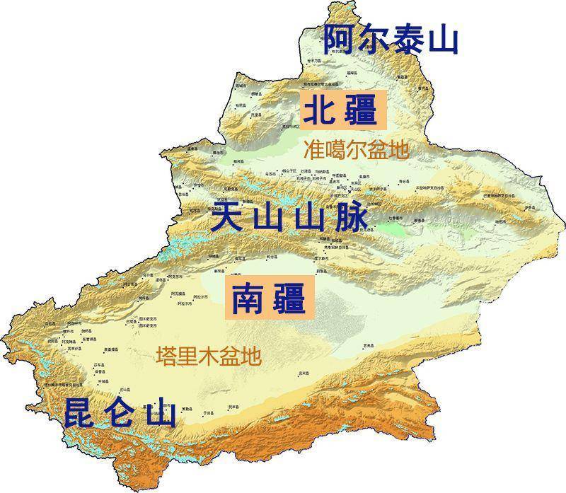 库木塔格沙漠地理位置图片