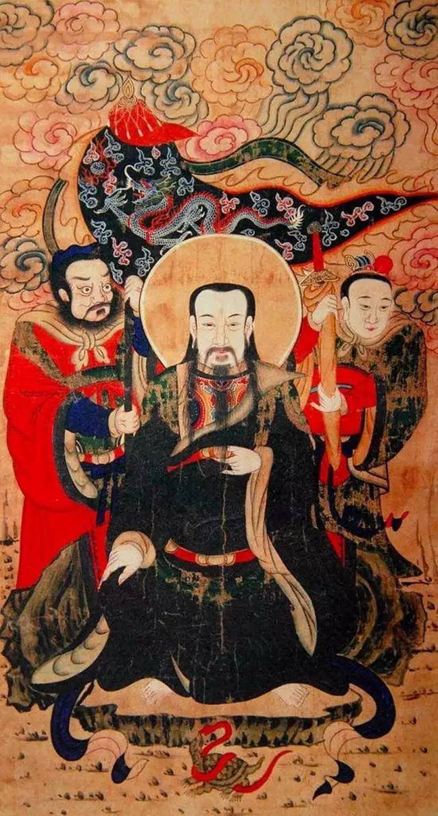 真武大帝又称"三教祖师玄天上帝""报恩教主",在《正统道藏》洞神部本