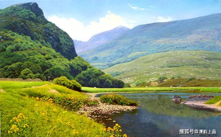 英国画家michael james smith风景油画欣赏