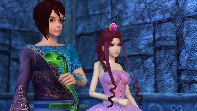 叶罗丽们拿到女王玉如意时的反应,建鹏最搞笑,孔雀像仆人_舒言