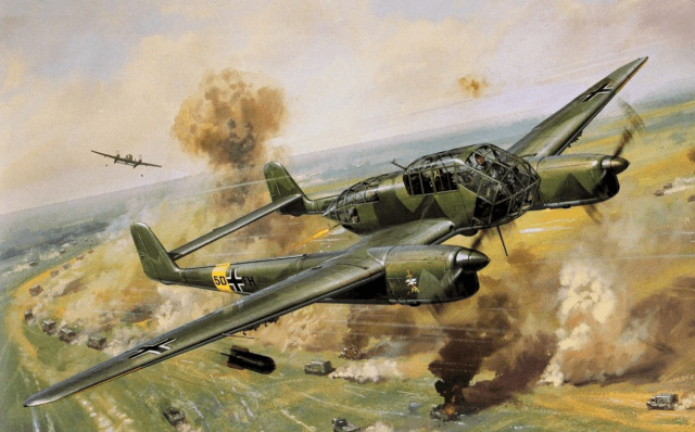 二战德军战机盘点,除了坦克,德国人也爱给飞机取动物名!_侦察