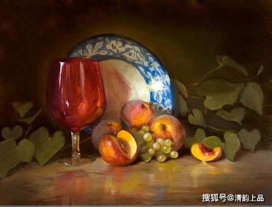 美国画家christine.hooker静物油画作品欣赏