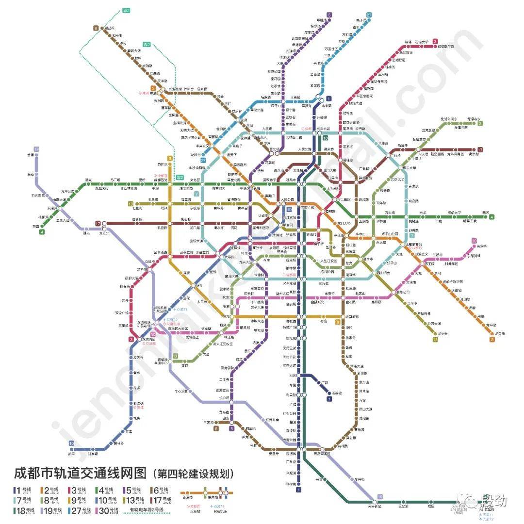 成都地铁27号线规划图图片